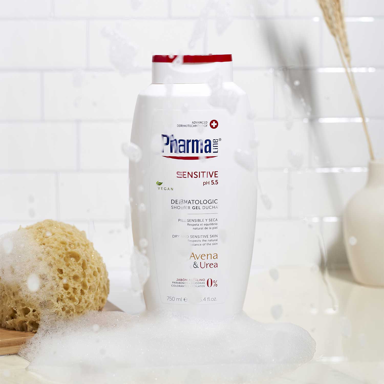 Pharmaline Sensitive Gel Ducha Dermatologico 1