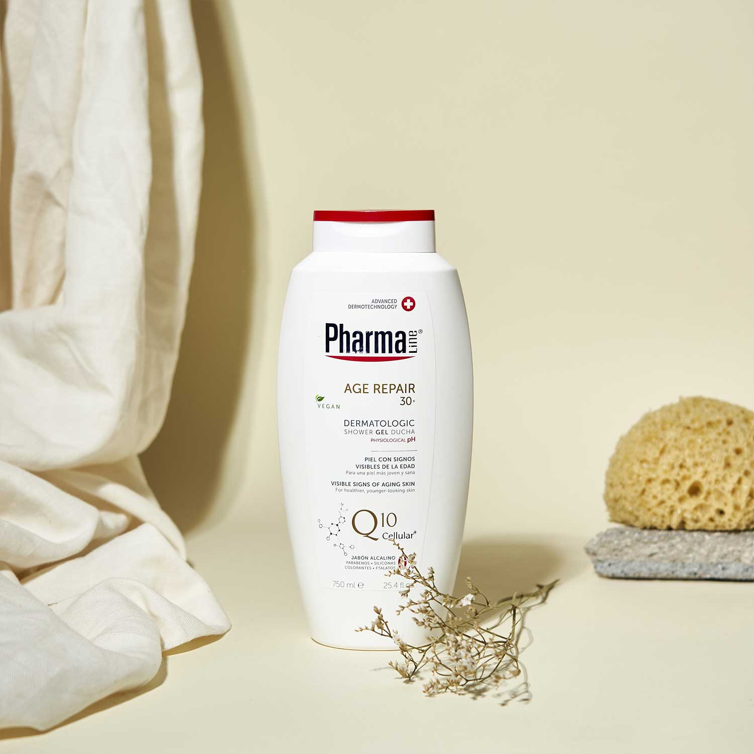 Pharmaline Age Repair Gel Ducha Dermatologico 1